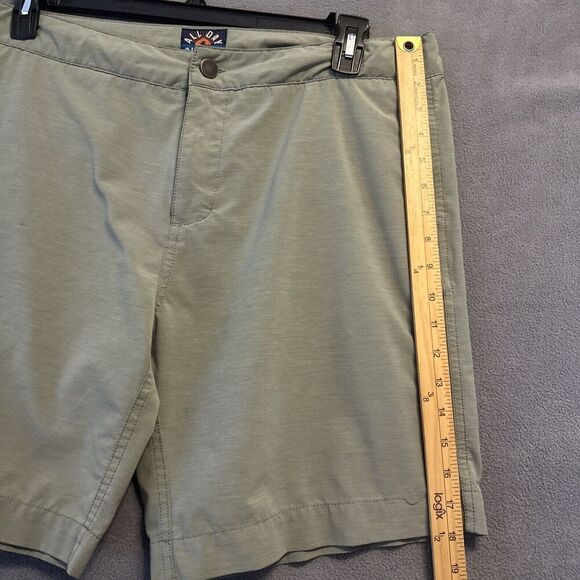 Faherty All Day Shorts Chino Drawstring Waist Casual Mens Size 36 Olive Green - Picture 9 of 13